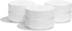 Sistema Google WiFi, paquete de 3 - Reemplazo de enrutador para cobertura de toda la casa (NLS-1304-25), blanco