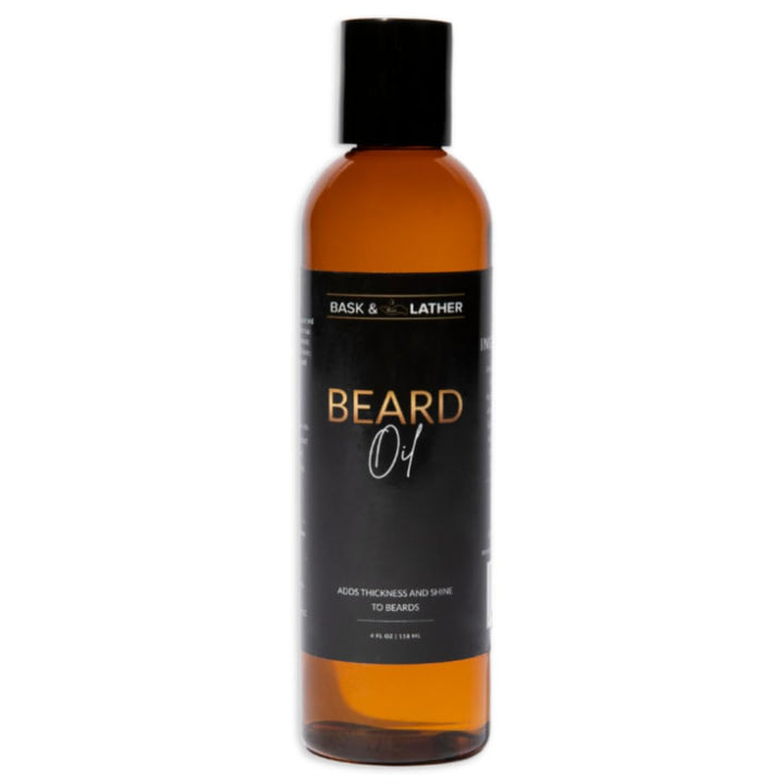 BASK &amp; LATHER Aceite de crecimiento de barba, aceite para el ca...