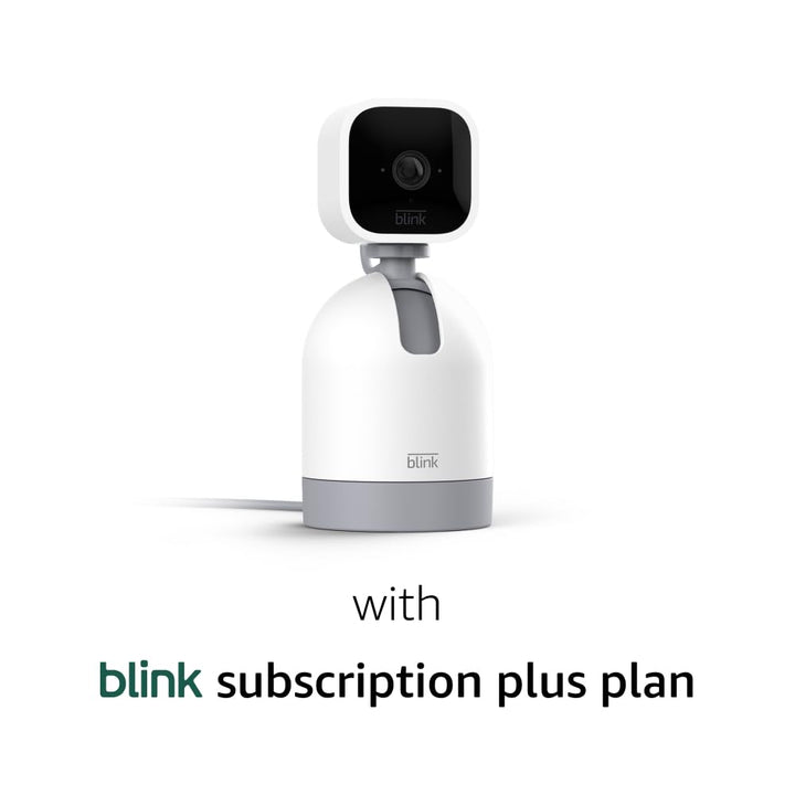Blink Mini Pan-Tilt Camera With 1-Year Plus Subscription| Rotating...