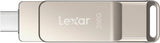 Lexar D40E 256GB Dual USB 3.2 Gen 1 Tipo-C Jump Drive, USB-C Flash...