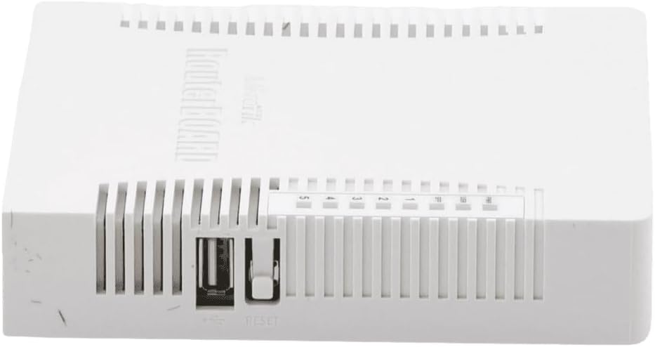 Mikrotik Routerboard hEX RB960PGS 128MB Router Gigabit 5 puertos Po...