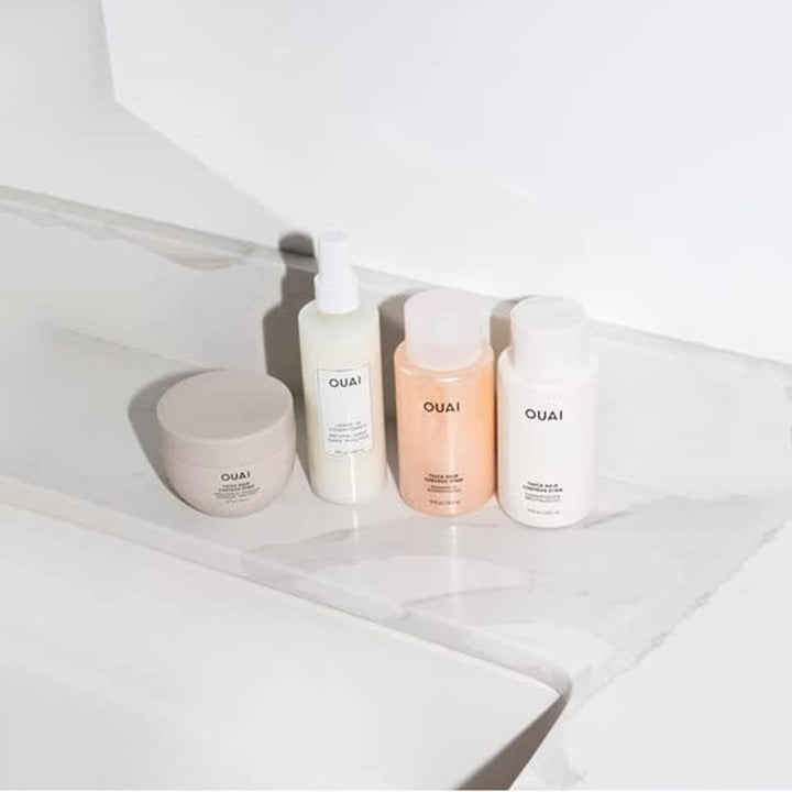 OUAI Juego de Champú y Acondicionador para Cabello Grueso, Tamaño d...