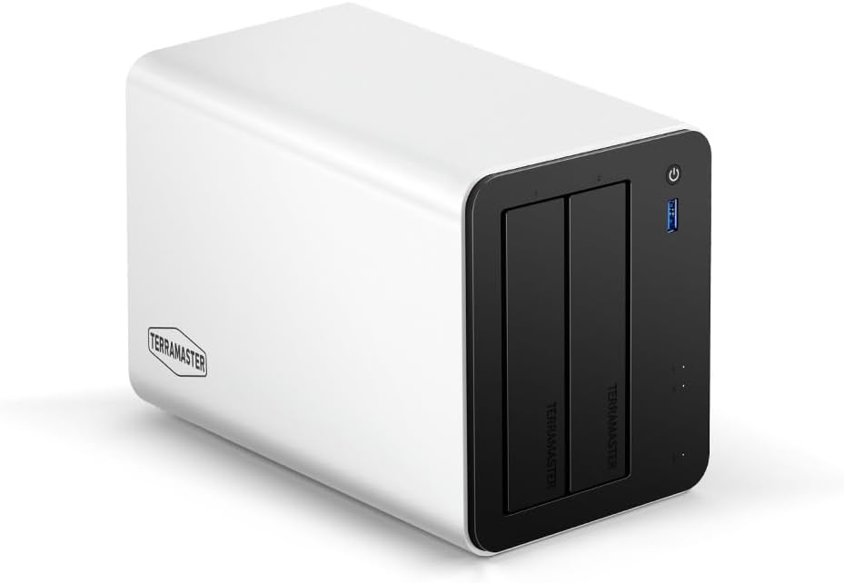 TERRAMASTER Almacenamiento NAS F2-425 Plus - 2 Bahías CPU Intel N15...