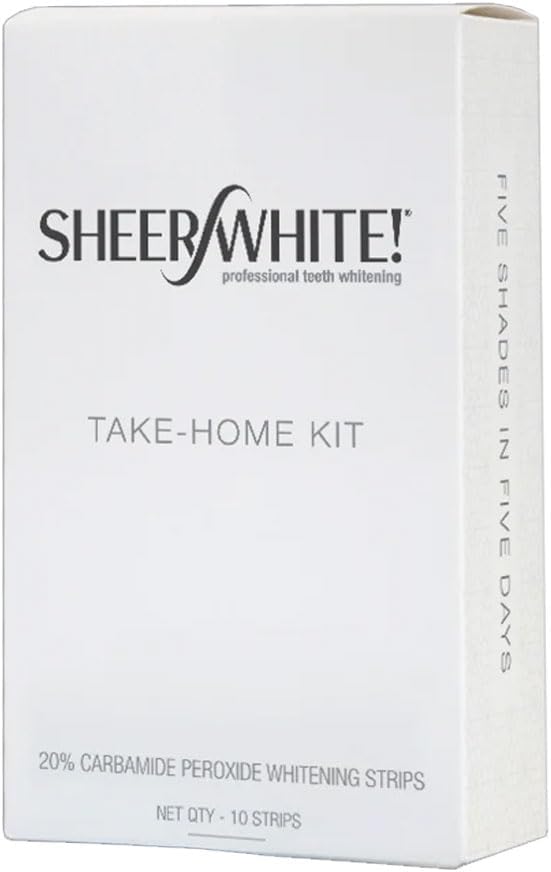 Sheer White! Kit de películas profesionales de tiras blanqueadoras...