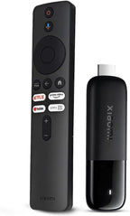 XIAOMI Dispositivo de transmisión de TV Stick 4K (2.ª generación) con Google TV, Dolby Vision y Atmos, Wi-Fi 6, control remoto por voz Bluetooth, color negro