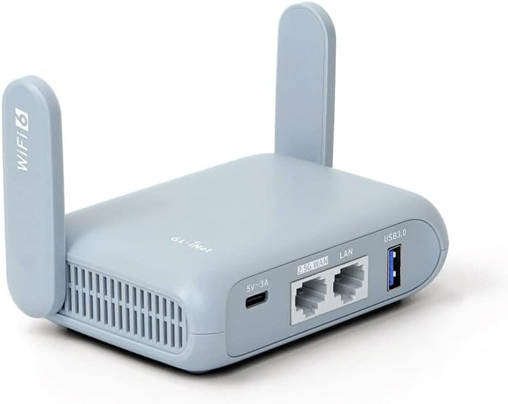 GL.iNet GL-MT3000 (Beryl AX) - Router portátil de viaje, Wifi 6 de...