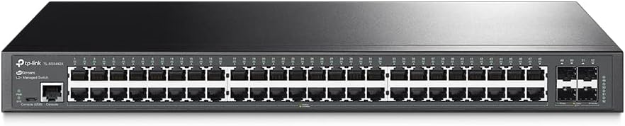 Omada SG3452X, switch administrado inteligente L2+ de 48 puertos Gigabit