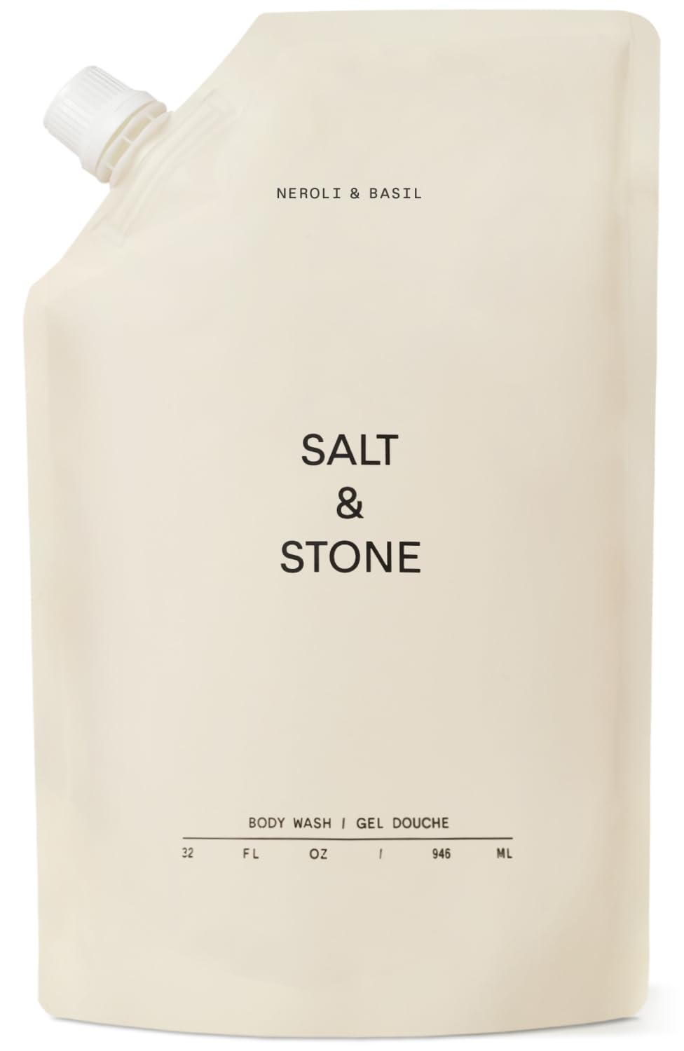 Salt &amp; Stone - Gel de ducha corporal con antioxidantes para una...