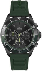 Reloj cronógrafo para hombre Lacoste Tiebreaker - pieza de moda premium, Verde