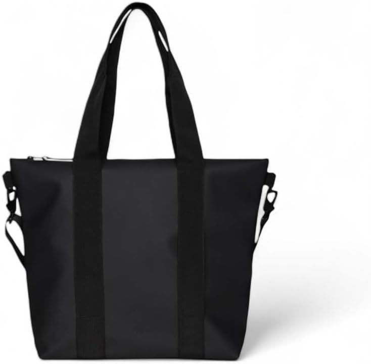 RAINS Bolso tote - Bolso impermeable con cremallera para viaje y trabajo
