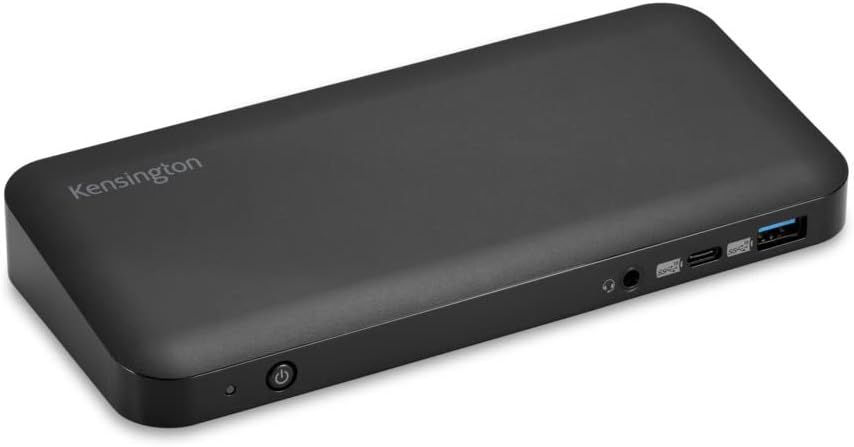 Kensington SD4840P Estación de acoplamiento sin controlador USB-C con pantalla triple 4k - 85W PD - DP++/HDMI - Windows (K33806NA)
