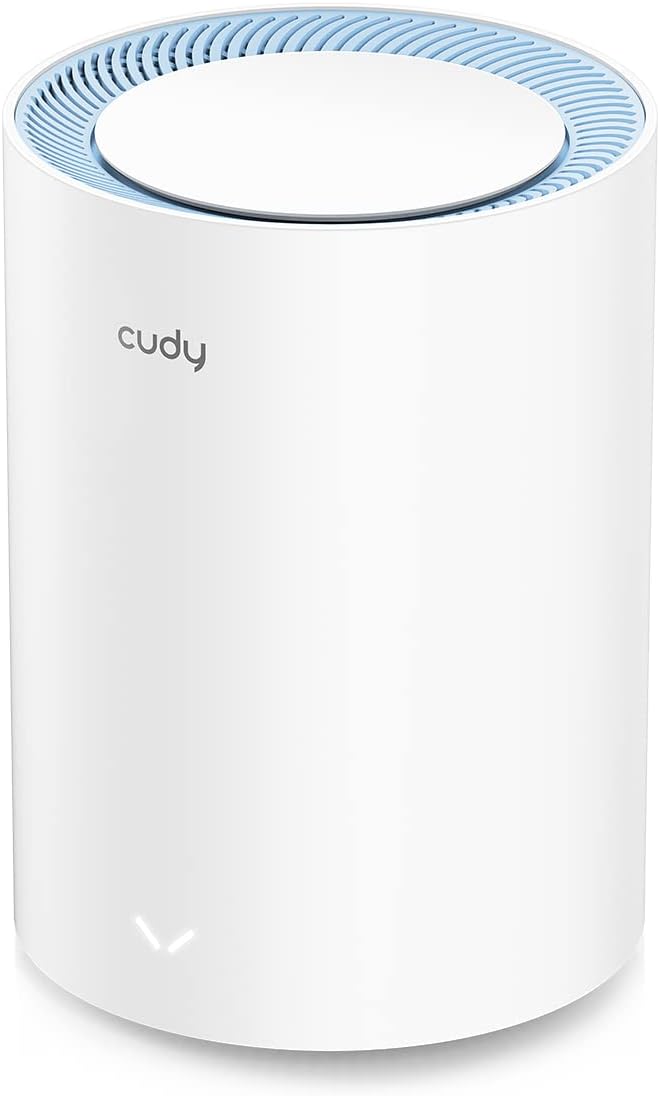 Cudy AC1200 Wi-Fi 5 Sistema de malla de 2 puertos, 860 pies cuadrados