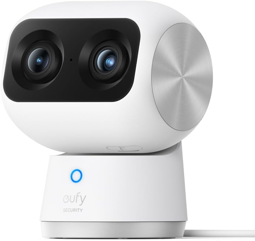 eufy Security Cámara interior S350 cámaras duales cámara