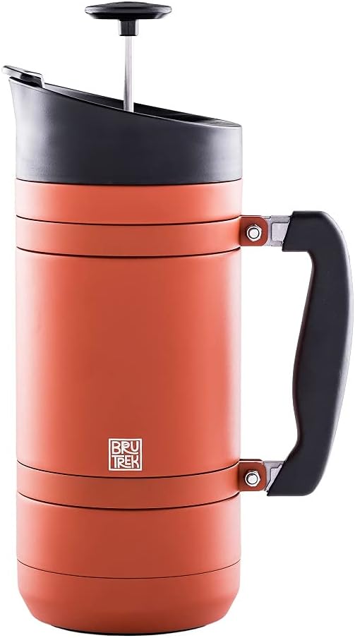 BruTrek de Planetary Design | Prensa francesa BaseCamp | 48 fl.oz - RedRock