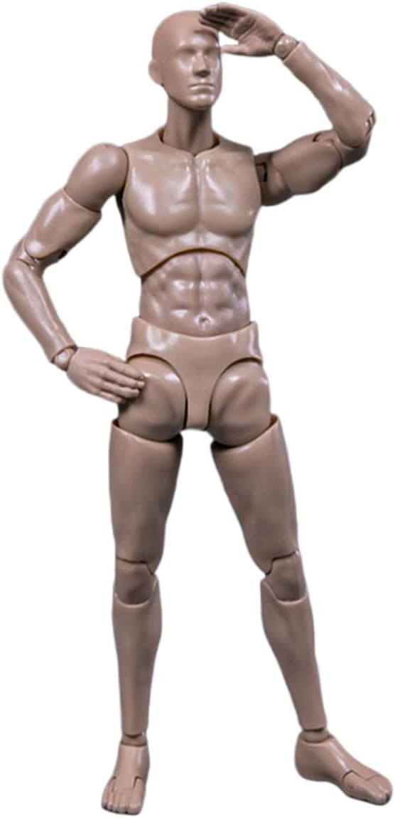 RoofWorld Figura de acción masculina a escala 1\/12 de 6 pulgadas,...
