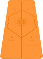 Liforme Tapete Especial para Yoga – Incluye Bolsa de Yoga Gratis - Sistema de Alineación Patentado, Agarre al Estilo Guerrero, Antideslizante, Ecológico, Resistente al Sudor, Largo, Ancho, Tapete de