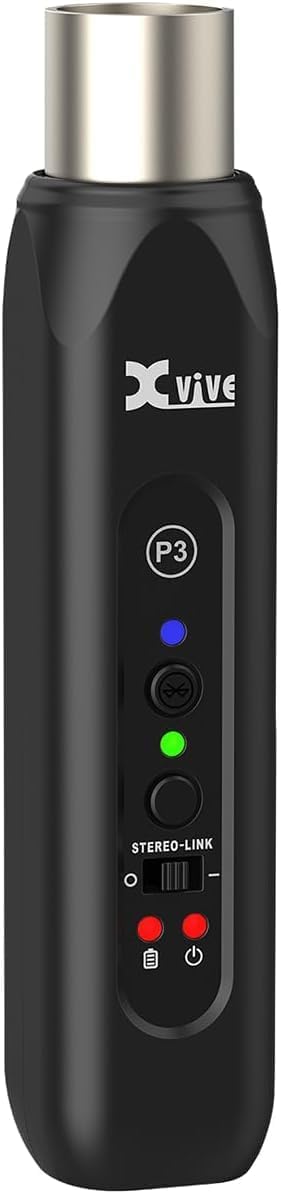 Xvive Receptor P3 Bluetooth XLR para mezclador de audio, PA activo, sistemas DJ