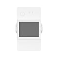 SONOFF THR320D 20A Interruptor inteligente de monitoreo de temperatura y humedad, compatible con Alexa, Google Home, interfaz RJ9 4P4C