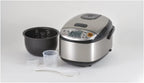 Zojirushi ns-lgc05 X B Micom Arrocera y calentador inoxidable, negro