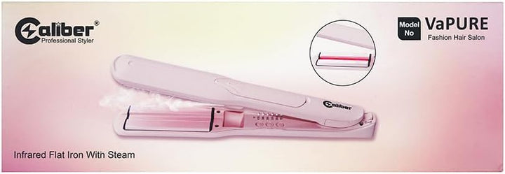 Caliber VaPURE - Plancha de pelo ultrasónica infrarroja, placas de...