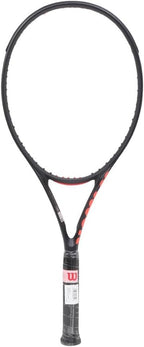 Wilson Clash 100L V3 Strung - Raqueta de tenis para adultos, tamaño de agarre de 2-4 1/4 pulgadas, ensartada con Sensation 16 Natural a media tensión de rango