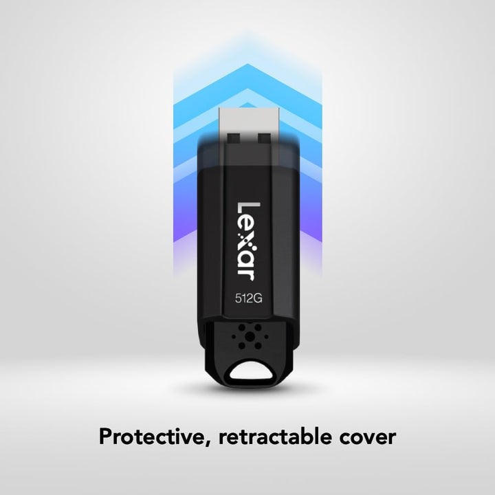 Lexar Unidad flash USB 3.2 Gen 1 JumpDrive S80 de 512 GB, almacenam...