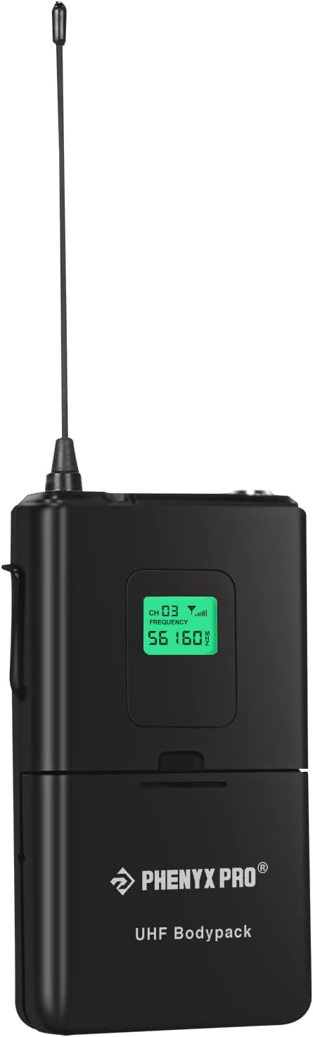 Transmisor de petaca Phenyx Pro 561,6 MHz UHF PWB-5-561.6 | Frecuen...