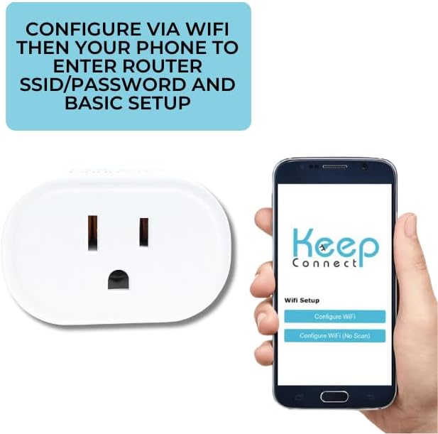 Keep Connect Dispositivo de restablecimiento Wi-Fi del