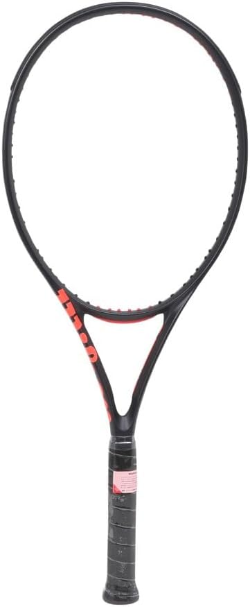 Wilson Clash 100L V3 Strung - Raqueta de tenis para adultos, tamaño de agarre de 2-4 1/4 pulgadas, ensartada con Sensation 16 Natural a media tensión de rango