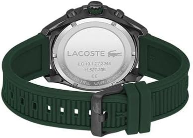 Reloj cronógrafo para hombre Lacoste Tiebreaker - pieza de moda premium, Verde