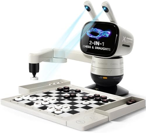 Sense Robot Go Profesional – Tablero inteligente de Go AI con brazo robótico, AI de 23 niveles para todos los niveles de habilidad, duelo Apex, revisión de juego en tiempo real, actualizaciones Wi-Fi