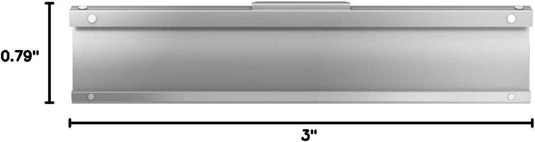 CHERRY AC 3.3, Reposamanos ergonómico de aluminio y patas desmontables, accesorios originales para teclado de juegos CHERRY MX Board 3.0 S, fijación rápida, color blanco