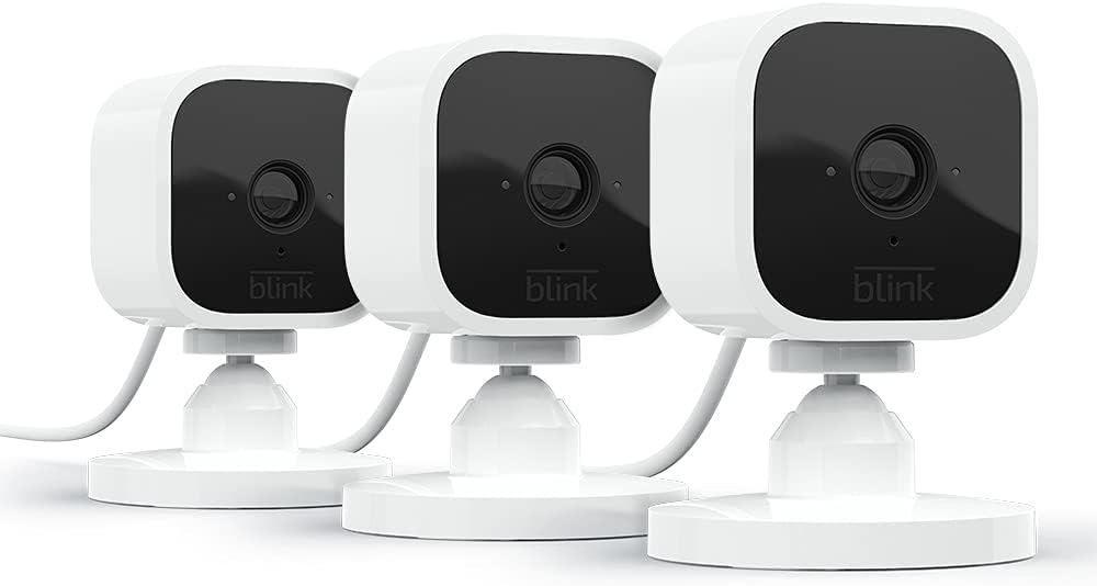 Blink Mini - Cámara de seguridad inteligente compacta, conectable,...