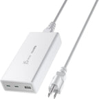 j5create 185W GaN USB-C/A 3-Port Laptop Super Cargador con Power Delivery 3.1