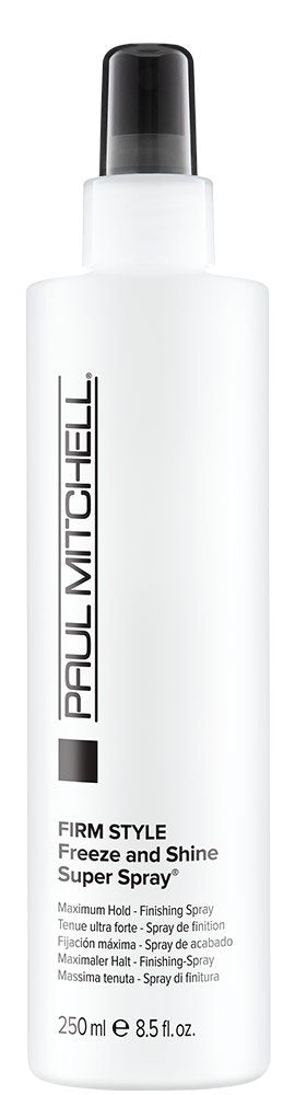 Paul Mitchell Freeze and Shine Super Hairspray, máxima sujeción, la...