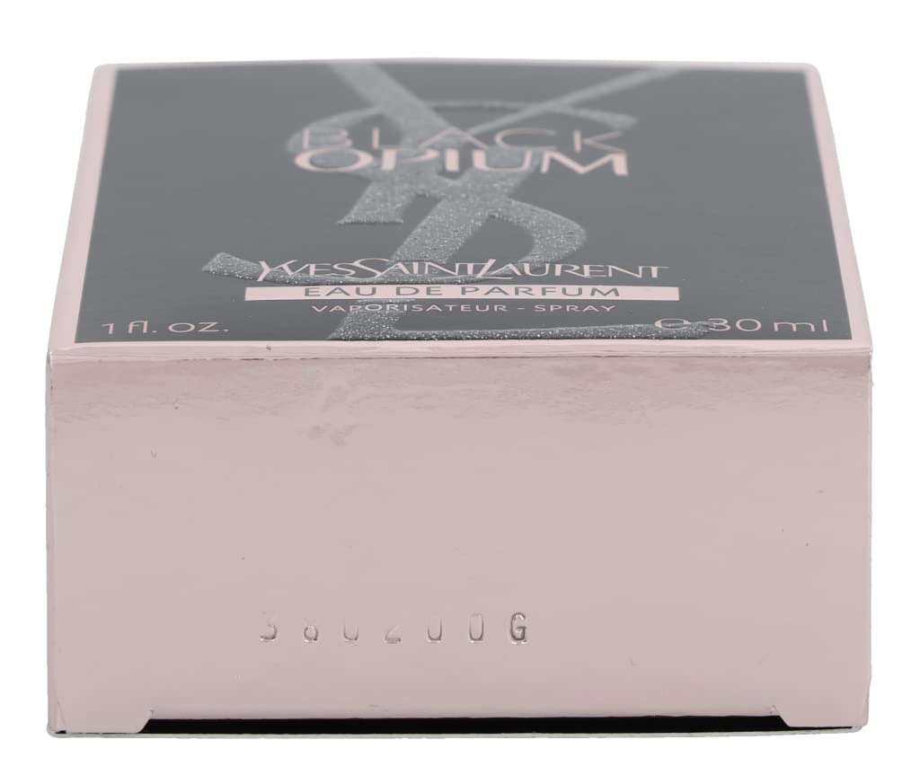 Yves Saint Laurent Black Opium Eau De Parfum Spray para mujer, 1 onza