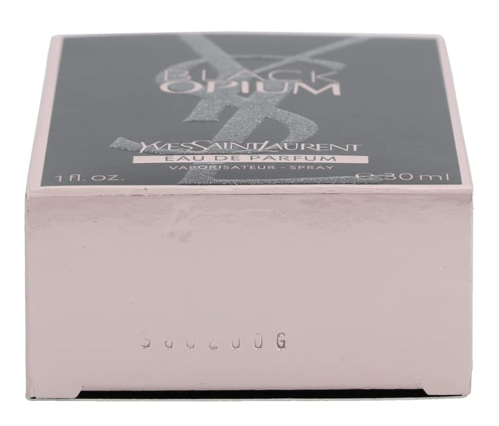 Yves Saint Laurent Black Opium Eau De Parfum Spray para mujer, 1 onza