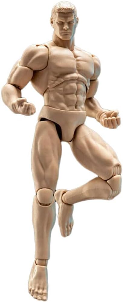 RoofWorld Figura de acción masculina de 1\/12, modelo de figura súp...