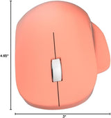 Microsoft Ratón ergonómico Bluetooth - Melocotón (222-00033)