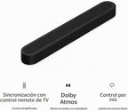 Sonos Barra de sonido Beam Ultra con Dolby Atmos y Multiroom Audio - Negro