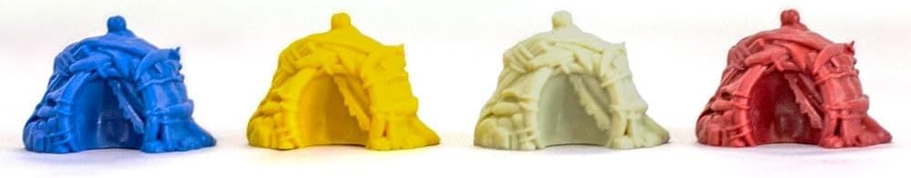 CATAN El amanecer de la humanidad Juego de mesa - ¡Embárcate en el mayor viaje de la humanidad! Juego de estrategia, juego familiar para niños y adultos, a partir de 12 años, 3 a 4 jugadores, tiempo