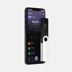 Ledger Nano S Plus - Cartera Crypto clásica, Verde esmeralda