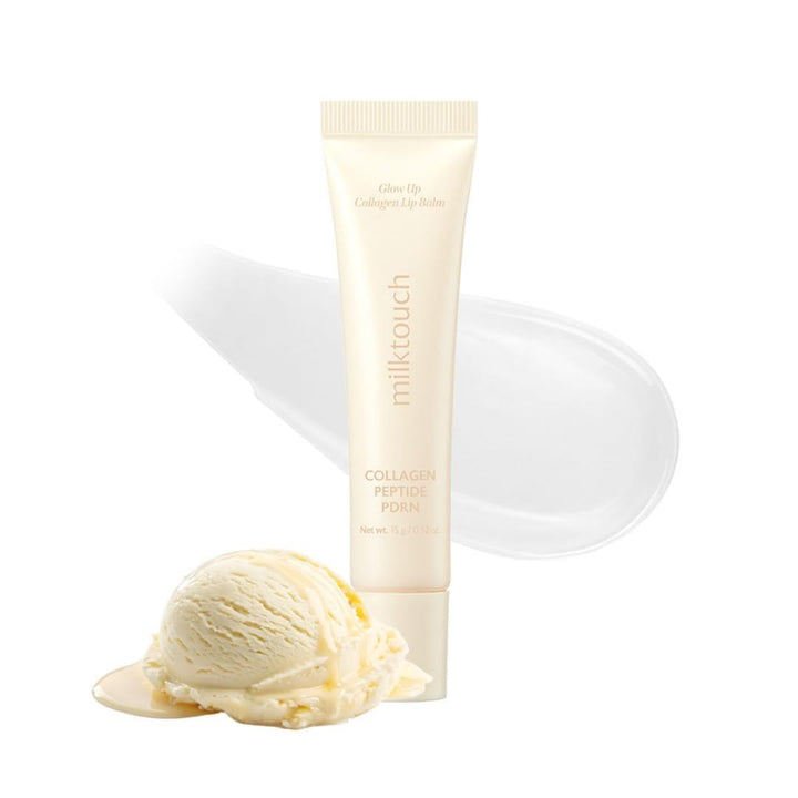 milktouch Bálsamo labial de colágeno vegano que brilla intensamente...