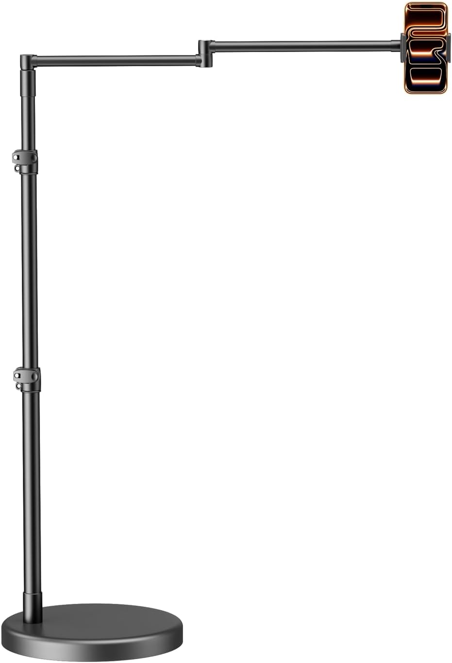 elitehood Soporte de teléfono de piso para cama y grabación de video por