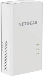 Kit de adaptador Powerline NETGEAR, enchufe de pared de 1000 Mbps, 1 puerto Ethernet Gigabit (PL1000-100PAS)