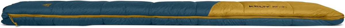 Kelty Solstice - Saco de dormir rectangular de gran tamaño, 2-3 estaciones