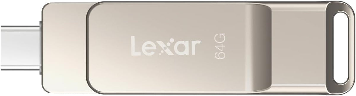 Lexar D40E 64GB Dual USB 3.2 Gen 1 Tipo-C Jump Drive, USB-C Flash M...