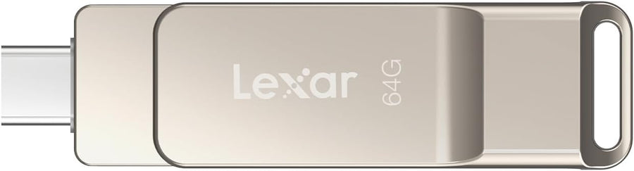 Lexar D40E 64GB Dual USB 3.2 Gen 1 Tipo-C Jump Drive, USB-C Flash M...