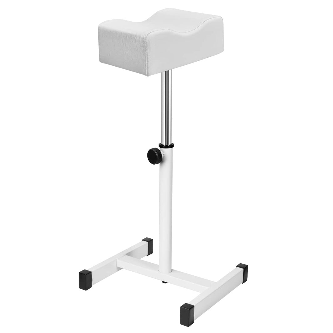 FLOLXNB Reposapiés de pedicura, taburete de pedicura para masaje de...
