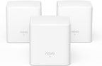 Tenda Nova Mesh WiFi System MW5G - Cubre hasta 3500 pies cuadrados - Sistema de malla WiFi AC1200 para todo el hogar - Enrutador de malla Gigabit para 80 dispositivos - Red de malla de doble banda